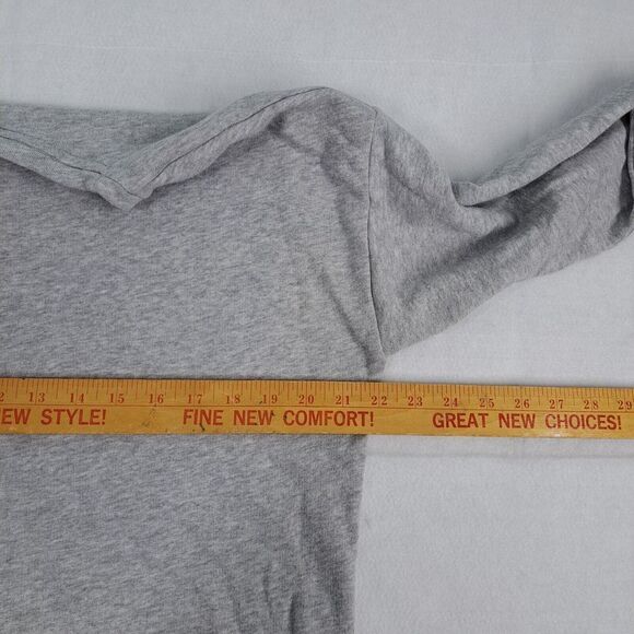 Victoria’s Secret Sport VSX Sweater Shirt Womens Medium Gray Longsleeve - Picture 11 of 11